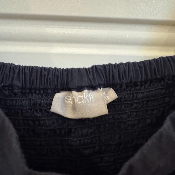 Eshakti Striped Fit-and-Flare Dress Size M - Picture 3 of 4